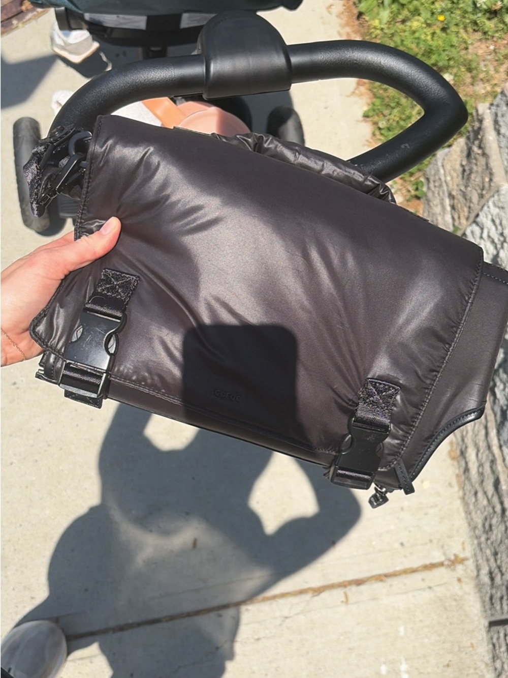 Caraa baby, changing kit, black, barely used - Picture 2 of 2